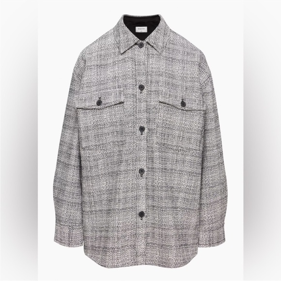 Aritzia Babaton Joan Shirt Jacket EUC Sz Medium/2 - Picture 5 of 12